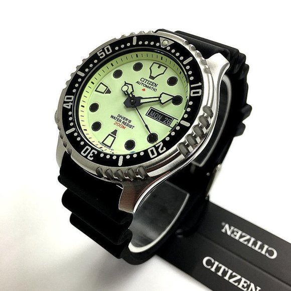 Men's Citizen Promaster Diver Day Date Watch - Picture 1 of 3